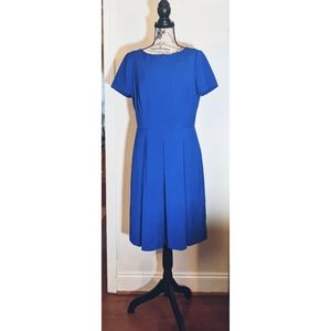 Blue Alex Marie Fit and Flare Dress